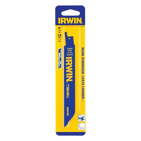 Irwin 6 in L x 18 TPI Bi-Metal 372618